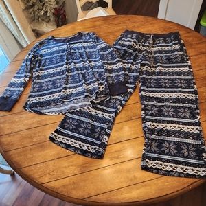 Náutica Flannel Pajamas M